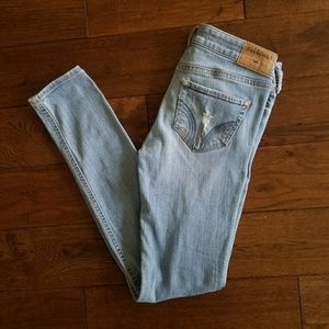 SOLD , Hollister Distressed Skinny Jeans